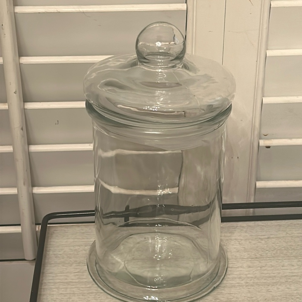 Large Glass Jar with Lid